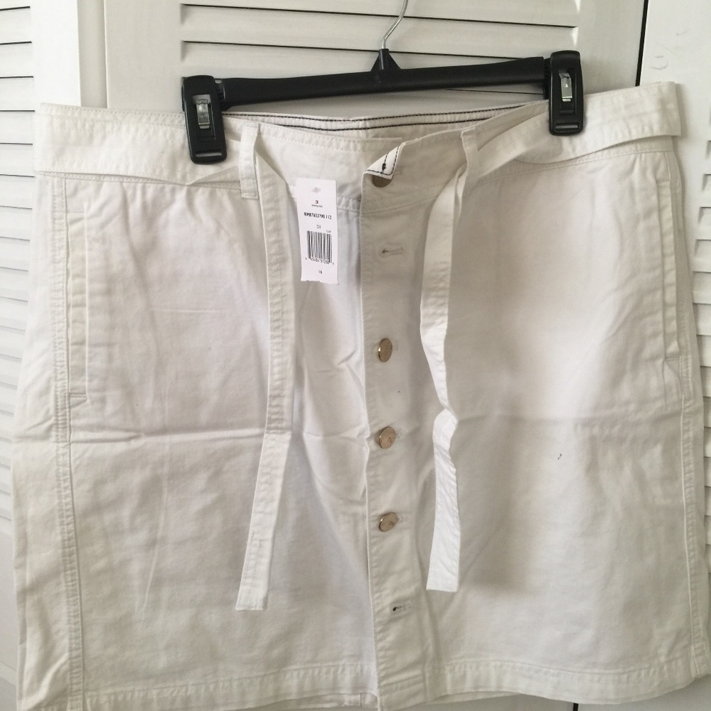 Tommy Hilfiger Button Skirt